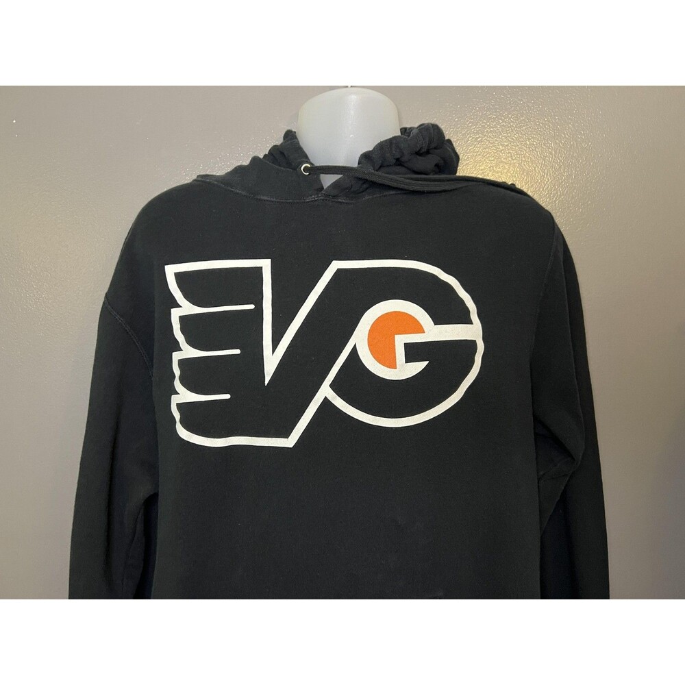 Violent Gentlemen Hoodie Mens XL Black Logo Fleece Pullover Hockey Sweatshirt